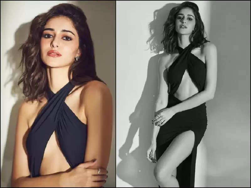 Ananya Panday's black backless dress is perfect for clubbing - Misskyra.com