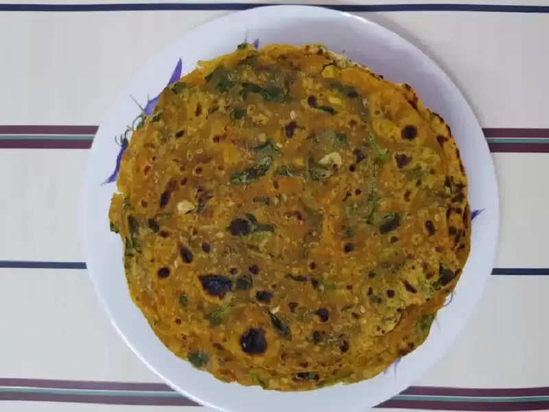 Breakfast Recipe: Make Oats Palak Thepla for breakfast, know the easy ...